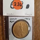 1915 S Gold St Gaudens $20.00