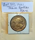LOT 50A, 1921 Peace Dollar