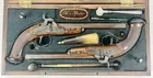 Pair Cased Franz Ulrich Percussion Pistols