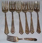 LETS TALK AUCTION Co. - Sterling Silver Forks (6)