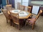 Oak Table and Chairs