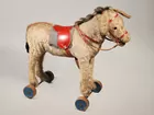 Steiff Donkey on Wheels