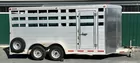 2005 Adams Aluminum Horse/ Livestock Trailer