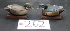 Pair Of Wood Duck Decoys 4.5