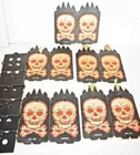 (5) Vintage Cardboard Halloween Cut-Outs