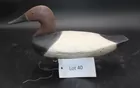 Early Wooden Canvasback Decoy