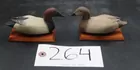 Pair Of Canvas Back Duck Decoys