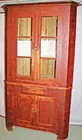 Early Country 2-Part Red Paint w/ Comb Graining