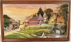 1977 Abner Zook School House Scene Diorama