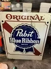Early Pabst Blue Ribbon Sign