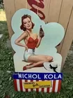 Nichol Kola Cardboard sign 