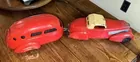 Early Toy Car and Camper 