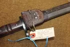 WWI M-1917 BAYONETTE, SCABBARD WITH JEWELL