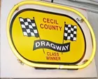 Cecil County Dragway Neon Sign