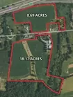Parcel #2 8.69 Acres Vacant Land. Zoned Village Ce
