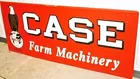 Case Farm Machinery Metal Sign