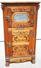 National Oak Two Door Ice Box