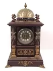 ORNATE ANSONIA ANTIQUE SHELF CABINET CLOCK NO 1
