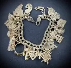 14K Yellow Gold Charm Bracelet