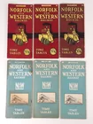 6) 1920's & 1930's NORFOLK WESTERN TIME TABLES