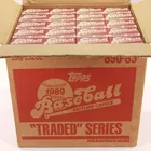 Lot# 35 - 1989 TOPPS TRADED SERIES CASE 