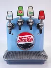 PEPSI COLA TOMBSTONE SODA DISPENSER W/ 4 SPIGOT