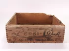 EARLY PEPSI COLA WOOD BOX
