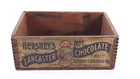EARLY HERSHEY'S LANCASTER PA CHOCOLATE BOX W/ PAPE