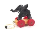 Lot# 81 - BAKELITE ELEPHANT PLATFORM PUL
