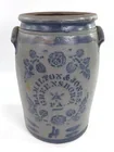 HAMILTON & JONES GREENSBORO PA 4 GALLON STONEWARE 