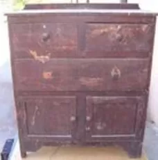 Georgia Walnut server c.1840
