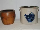 3 Gal N.A. White, Utica, NY crock