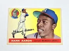 1955 TOPPS HANK AARON NO. 47