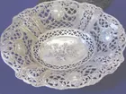 800 European Silver Ornate bowl 