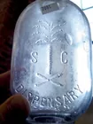 1/2 Pint Palmetto Tree Dispensary Bottle
