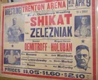 	TRENTON ARENA WRESTLING POSTER - WED. APR 9