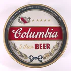 VINTAGE COLUMBIA BREWING CO. 5 STAR BEER TRAY