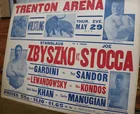 EARLY 1900'S TRENTON ARENA - WRESTLING POSTER 