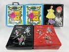 5 VINTAGE MATTEL BARBIE CASES W CONTENTS