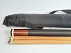 VINTAGE 2C POOL CUE WCASE & EXTRA TIP