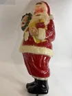 VINTAGE 3D CHRISTMAS SANTA CLAUS LIGHT
