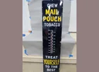 Porcelain Mail Pouch Thermometer HTF