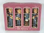 THE BEATLES CAR MASCOTS BOBBLE HEAD SET NIB