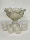 NORTHWOOD ACORN & BURRS PUNCH BOWL SET