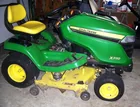 J.D. X390 mower