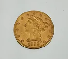1892 LIBERTY HEAD QUARTER EAGLE GOLD 5 DOLLAR