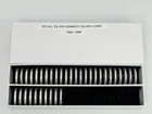 35) SILVER KENNEDY COINS 1992-1998