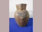2 gal. Incised Midwestern Stoneware Pitcher