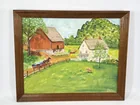PAPA HORNING ORIGINAL FARMHOUSE PAINTING 