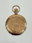 ANTIQUE ELGIN POCKET WATCH WITH CARVED CASE